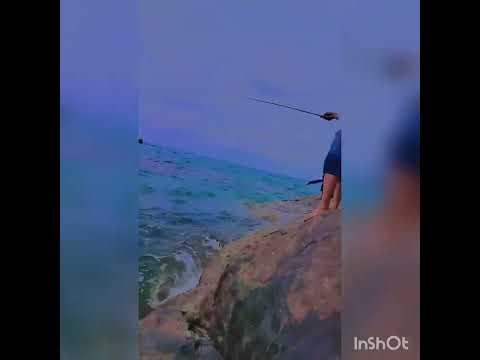 hari ini aku lagi ikut sepupu aku ke pantai berigak..