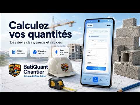 Calculs BTP Bâtiment BatiQuant video thumbnail