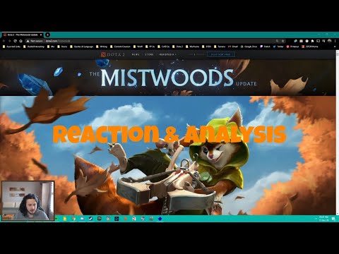 Dota 2 7.28 The Mistwoods Update Reaction and Analysis