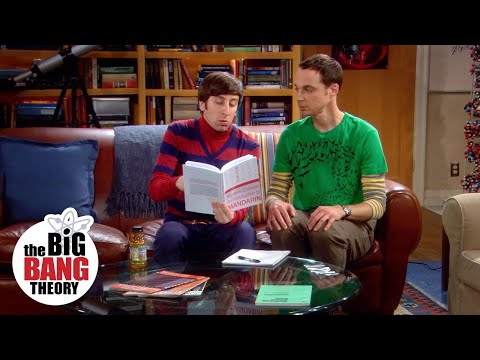 Penny Interrupts Sheldon's Mandarin Lesson | The Big Bang Theory