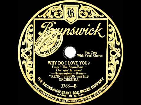 1927 Kenn Sisson - Why Do I Love You? (Franklyn Baur, vocal)