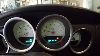 Fixing Pulsing (Flickering) Lights On A 2005 Dodge Magnum.  Replacing a PCM