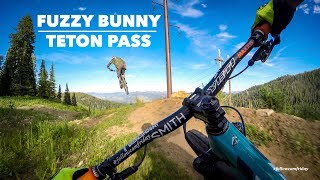 Riding Fuzzy Bunny off of Teton Pass for an episode of #followcamfriday