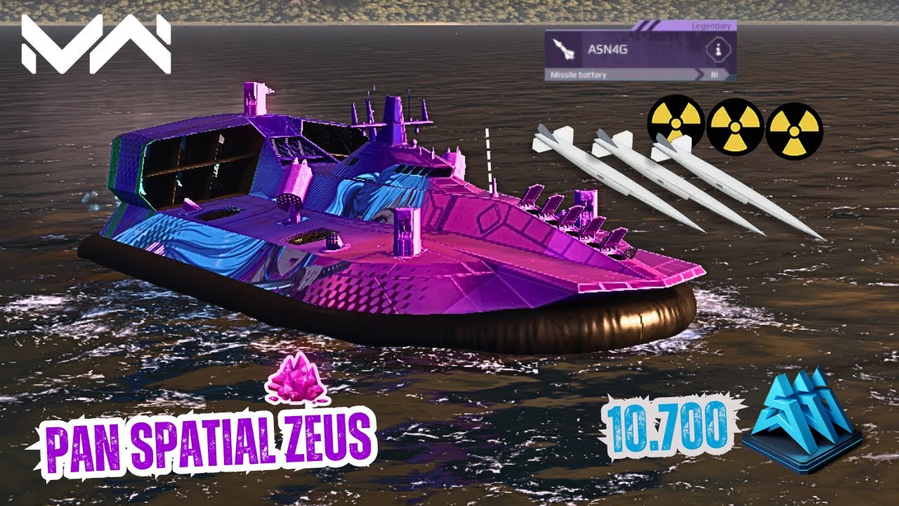 Pan Spatial Zeus - small ships carrying nuclear | Modern Warships