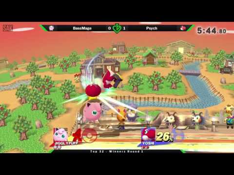 Gambits and Gimmicks Top 32 WR1 - BassMage (Jigglypuff) vs Psych (YoshI0