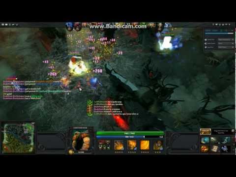Earthshaker vs Broodmother Triple Kill