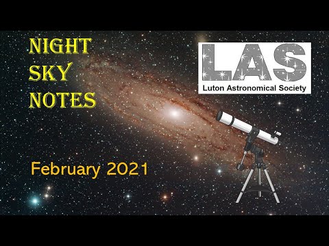 Night Sky Notes - February 2021