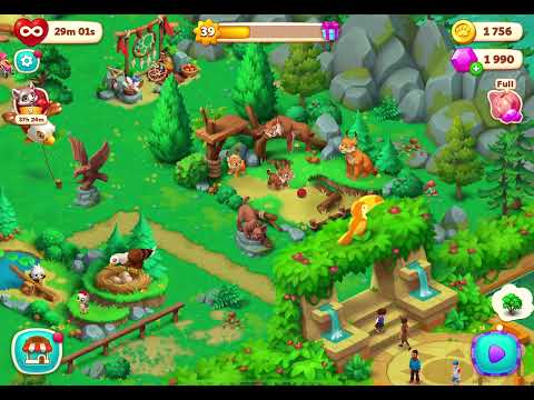 Wildscapes 591,592 level Gameplay Story