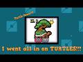 I bet EVERYTHING on this turtle!