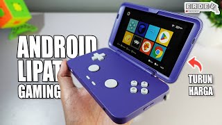 Download lagu KONSOL GAME ANDROID LIPAT SPEKNYA LUMAYAN BUAT EMULATOR! - Unboxing & Review Retroid Pocket Flip mp3