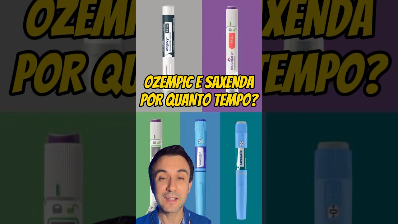 Ozempic e Saxenda. Por quanto tempo usar? #emagrecimento #endocrinologia #obesidade #diabetes