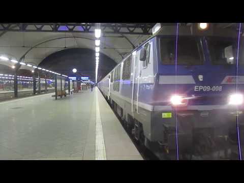 EP09-008 (EU: 150 018-6) z iC 8306 "MALCZEWSKi" (KOŁOB.-PRZEM.GŁ.) - opóźn. start z WR.GŁ.