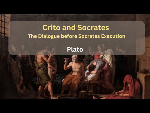 Crito by Plato - Dialogue with Socrates before his Execution - Audiobook - Greek Philosophy