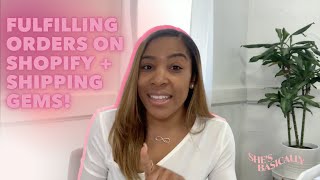 My Fulfillment Process | Shipping Orders for Small eCommerce Business | She's Basically