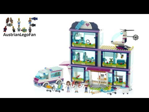 Vidéo LEGO Friends 41318 : L'hôpital d'Heartlake City