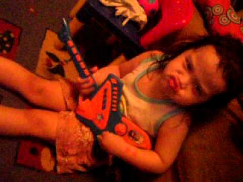 maxyne's guitar solo and metal face