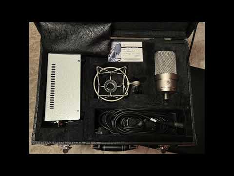 Advanced Audio CM49le tube condensor microphone demo