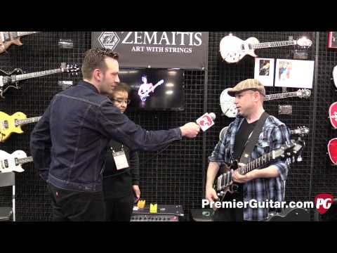 NAMM '15 - Zemaitis Superior Series Diamond Demo