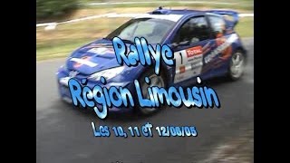 preview picture of video 'Rallye du Limousin 2005'