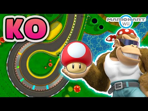 150cc Mushroom Cup KNOCKOUT - Troy vs NMeade - Mario Kart Wii