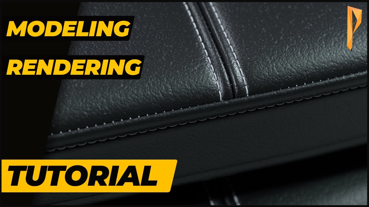 Model and Render Realistic Leathers | 3D Modeling and Rendering Tutorial