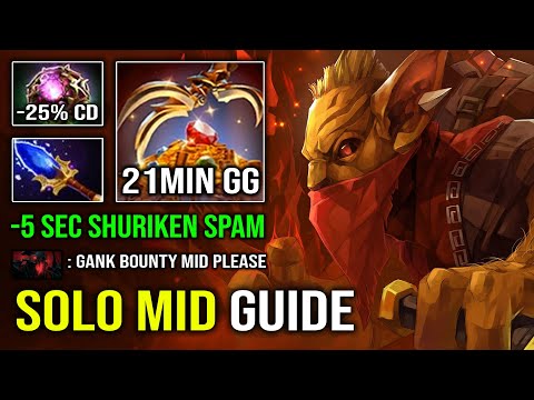 How to Solo Mid BH Against Pro SF in 7.32c | WTF 1 Shot Jinada Unlimited Skill Spam Dota 2