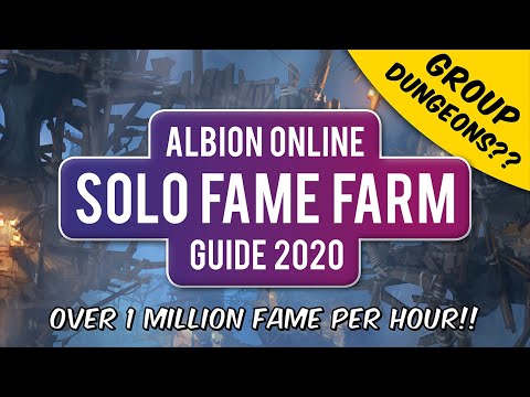Solo Fame Farm Guide 2020 | Group Dungeons | OVER 1M FAME PER HOUR | Albion Online