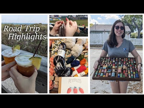 Florida Yarn Road Trip Highlight Reel - Insta Stories Highlights for Full Vacation