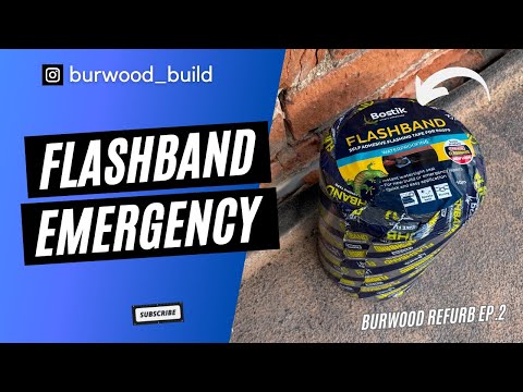 How to Apply Waterproof Flashing Tape - Burwood Refurb EP.2
