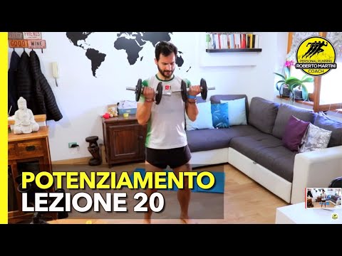 Allenamento per la Corsa a casa - FULL BODY + CARDIO - Avanzato - Lezione 20