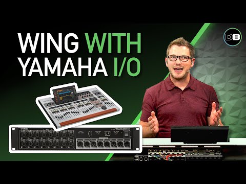 Using the Behringer Wing Dante with a Yamaha TIO1608-D