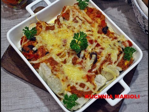 BURRITO ZAPIEKANE W TORTILLI - JAK ZROBIĆ BURRITO