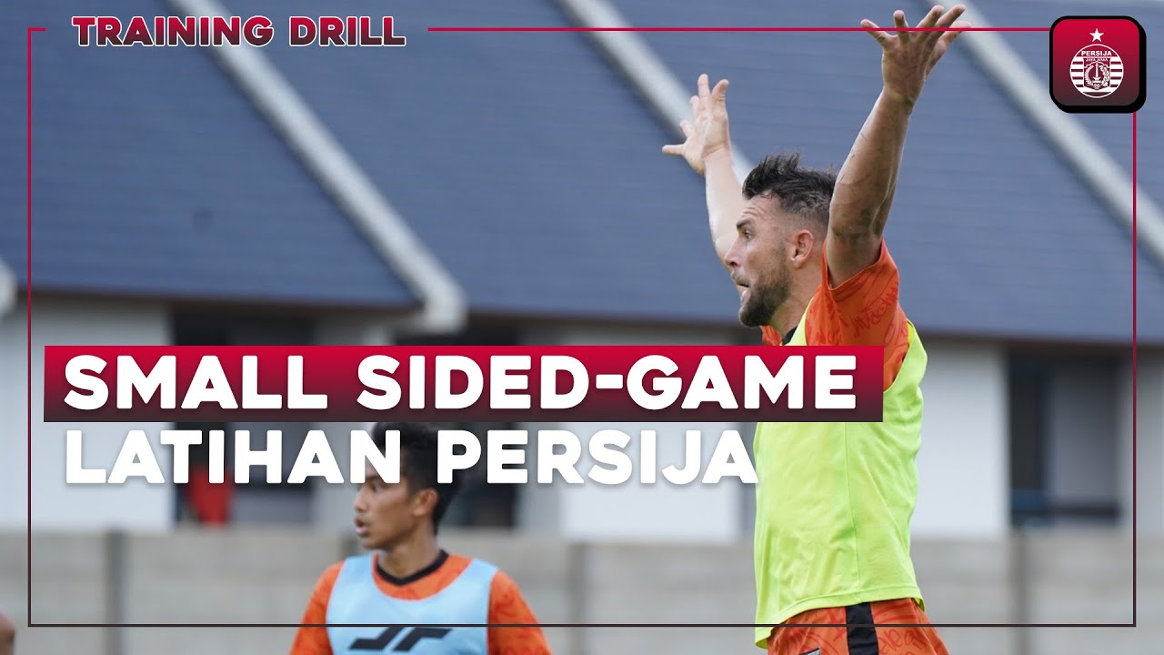 Persija Asah Finishing di Small-Sided Game | Training Drill