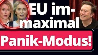 Genial: Elon Musk zerlegt von der Leyen und EU Bürokraten nach Strich und Faden!