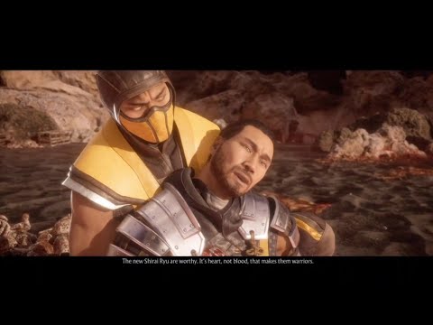 Grandmaster Hasashi's Death | Mortal Kombat 11 Story Mode Cutscene