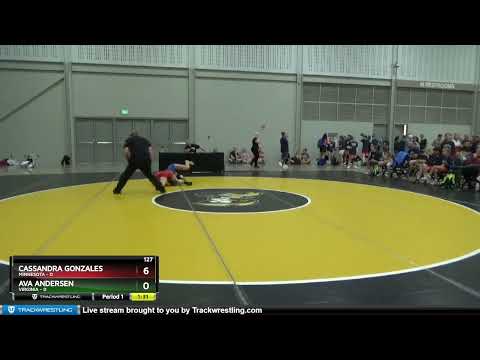 127 Lbs Round 2 (6 Team) - Cassandra Gonzales, Minnesota Vs Ava Andersen, Virginia 1b3b