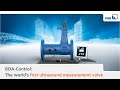 BOA Control  First ultrasound measurement valve