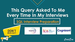 Find the number of Employees working in each department | SQL Interview Question | Most Asked Query