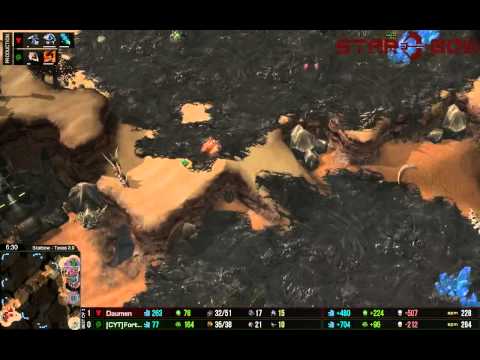 Game 2 (part 1) - Daumen (T) Vs Fortuna (Z) - ESL Starbow cup #9 Finals