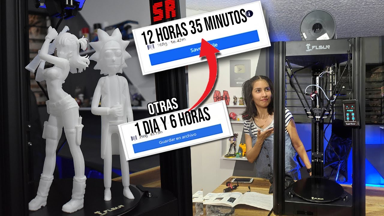 (150mm / s 🤯) THE FASTEST 3D PRINTER I HAVE TESTED AND MY NEW BUSINESS FAV! / SuperRacer FLSUN