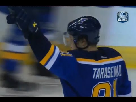 Tarasenko Scores After Nice Pass From Paajarvi vs Arizona
