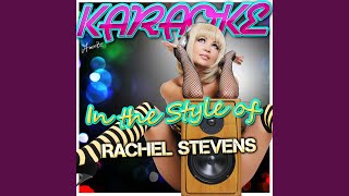 Breathe in , Breathe Out (In the Style of Rachel Stevens) (Karaoke Version)