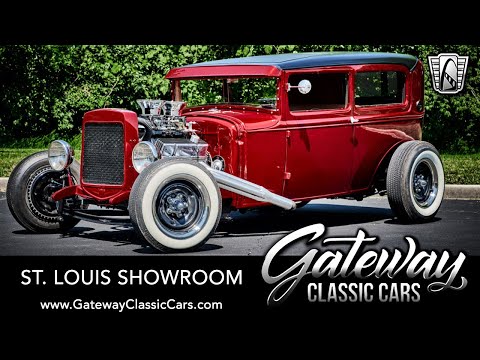 1930 Ford Model A Tudor Sedan Gateway Classic Cars St. Louis  #8853