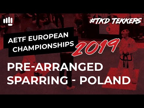 Poland Pre-Arranged Sparring | AETF European Championships 2019