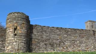 preview picture of video 'City Walls And St Rule's Tower St Andrews Fife Scotland'