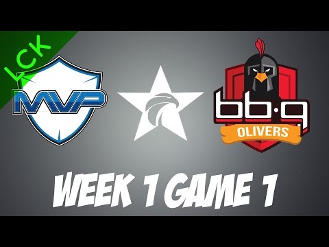MVP vs BBQ OLIVERS | Game 1 | HIGHLIGHTS | LCK 2017 Spring split