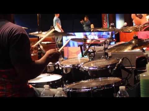 (PART 2)Chris Johnson on drums & City of Refuge band playing for Jason McGee