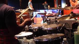 (PART 2)Chris Johnson on drums & City of Refuge band playing for Jason McGee