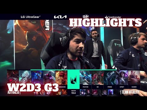 AST vs VIT - Highlights | Week 2 Day 3 LEC Spring 2023 | Astralis vs Vitality W2D3