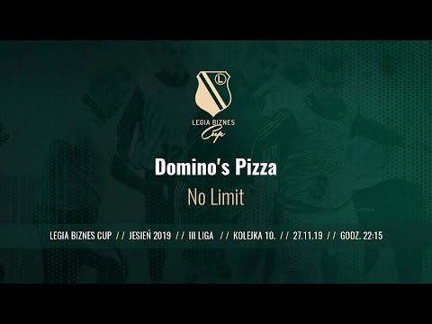 Skrót spotkania Domino's Pizza - No Limit ( Legia Biznes Cup Jesień 2019 )
